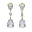 PENDIENTES VICTORIA CRUZ JASMINE COLLECTION MORADOS - A3755-31DT