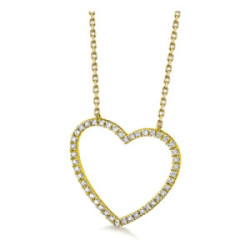 GARGANTILLA LE CARRE ORO CORAZÓN - GD132OA.00
