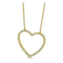 GARGANTILLA LE CARRE ORO CORAZÓN - GD132OA.00