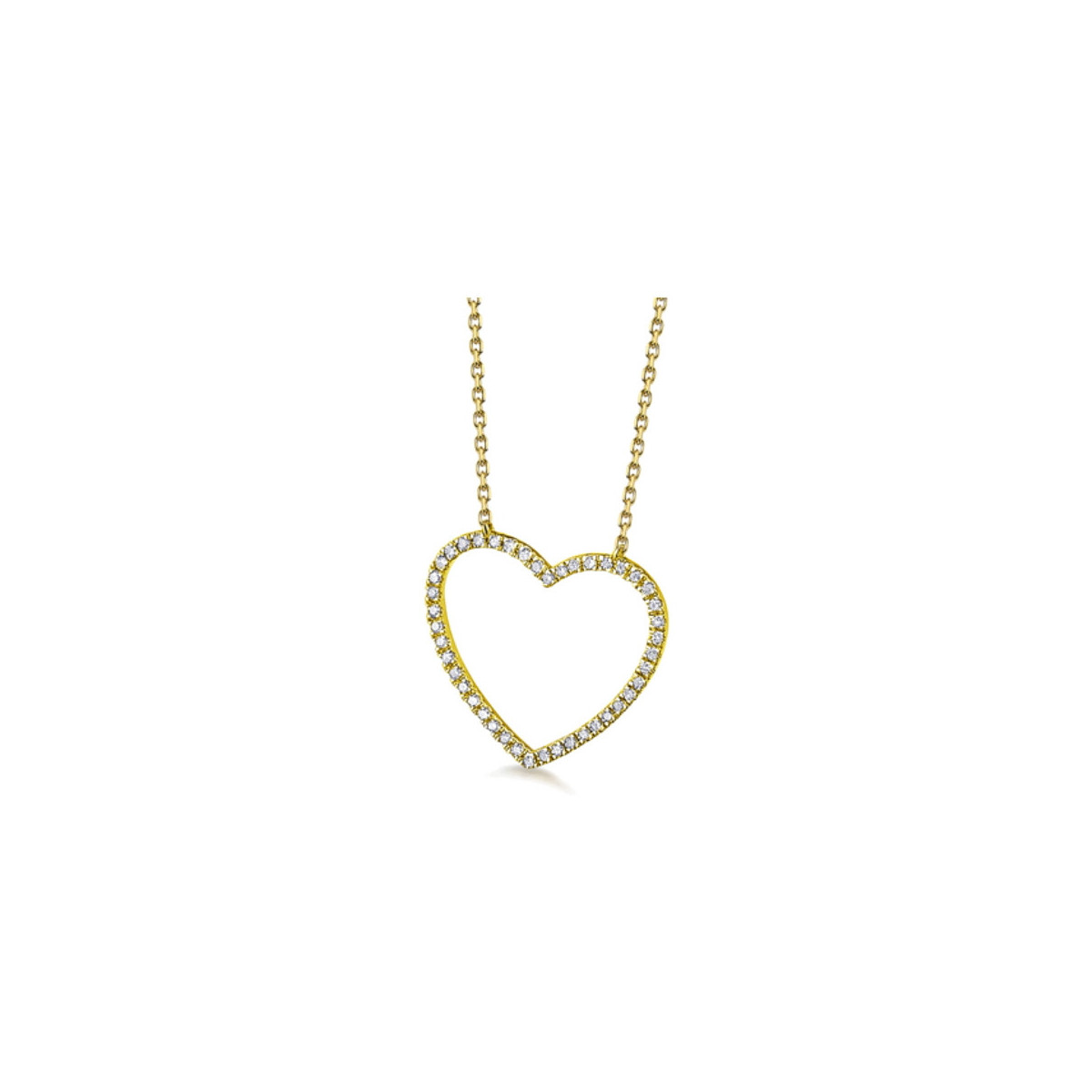 GARGANTILLA LE CARRE ORO CORAZÓN - GD132OA.00