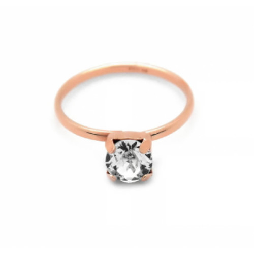 ANILLO VICTORIA CRUZ DORADO CELINE COLLECTION - A3284-36A