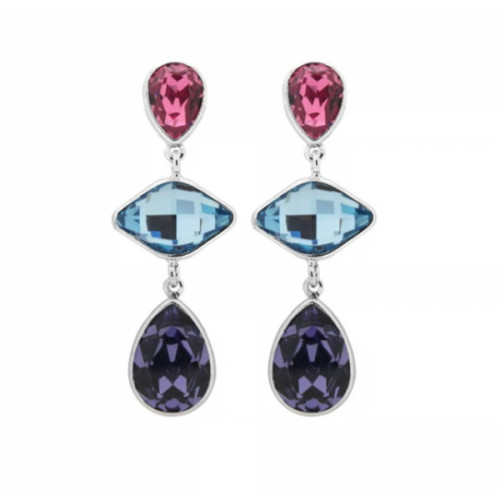 PENDIENTES VICTORIA CRUZ LUXURY COLLECTION LARGOS - A3725-04HT