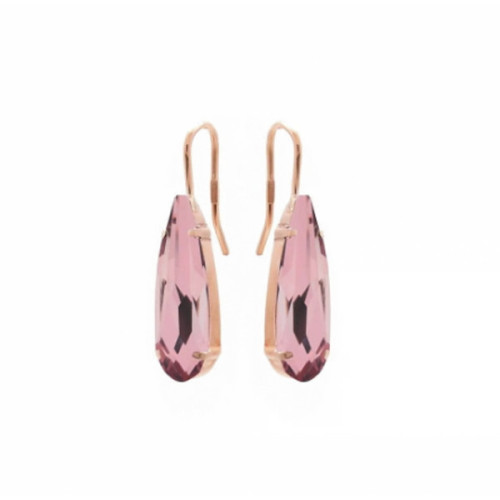 PENDIENTES VICTORIA CRUZ CELINE COLLECTION ROSA GOTA - A3209-99T