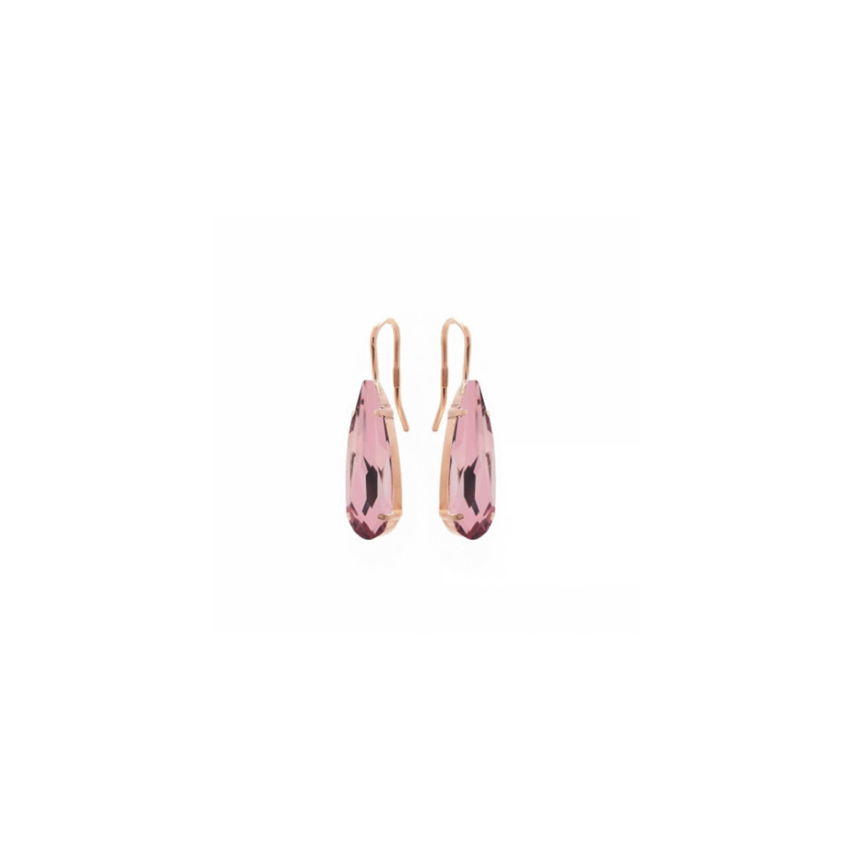 PENDIENTES VICTORIA CRUZ CELINE COLLECTION ROSA GOTA - A3209-99T