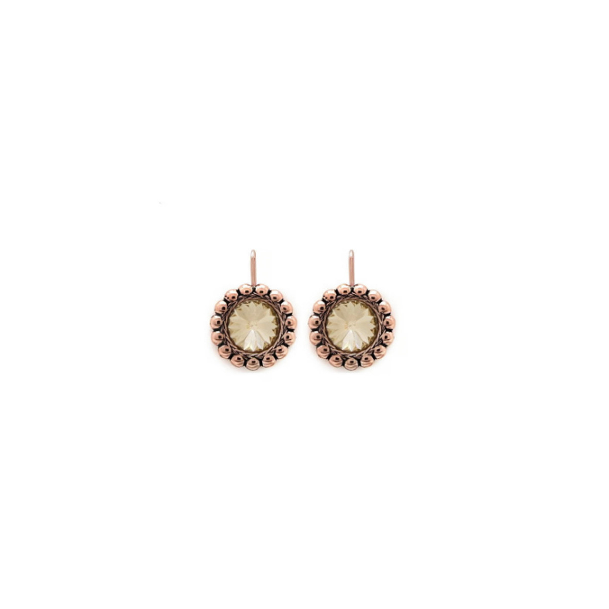 PENDIENTES VICTORIA CRUZ ETRUSCA COLLECTION VINTAGE - A3523-86T