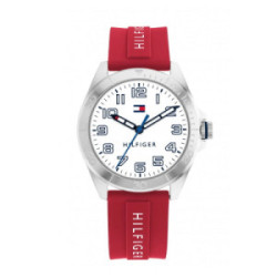RELOJ TOMMY HILFIGER COMUNIÓN NIÑO ROJO ANALÓGICO - 1720021
