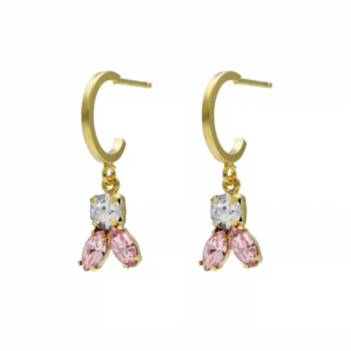 PENDIENTES VICTORIA CRUZ MELISSA COLLECTION DORADOS - A3992-23DT