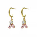 PENDIENTES VICTORIA CRUZ MELISSA COLLECTION DORADOS - A3992-23DT
