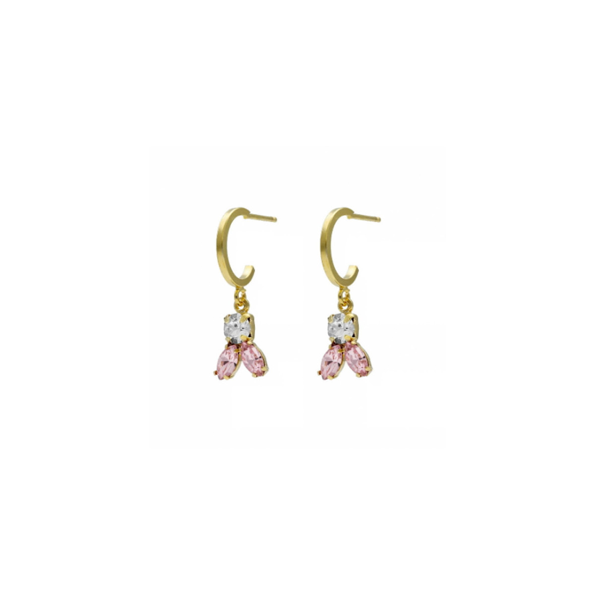PENDIENTES VICTORIA CRUZ MELISSA COLLECTION DORADOS - A3992-23DT