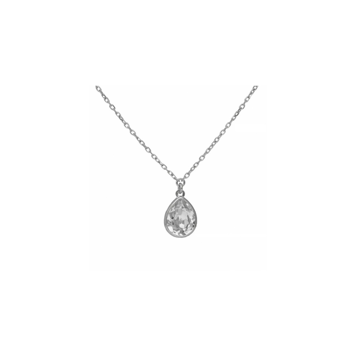 GARGANTILLA VICTORIA CRUZ ESSENTIAL COLLECTION PLATA - A2090-07G