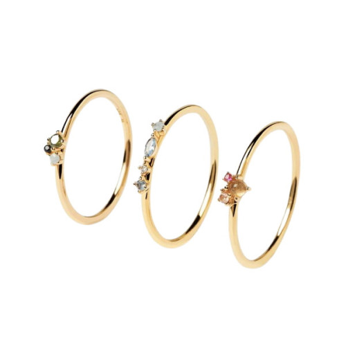 ANILLOS P DE PAOLA PACK DE TRES ATELIER - AN01-192-14