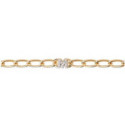 PULSERA P DE PAOLA PLATA INICIAL M CHAPADA - PU01-550-U