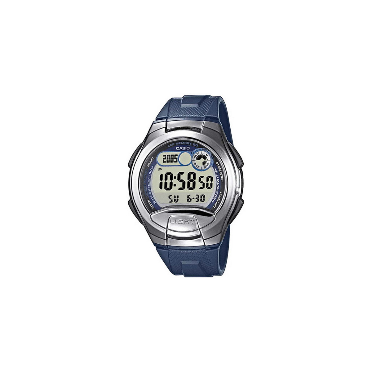 RELOJ CASIO DEPORTIVO DE RESINA DIGITAL - W-752