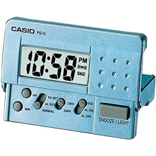 RELOJ CASIO DESPERTADOR DIGITAL - PQ-10D