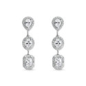 PENDIENTES ITEMPORALITY WEDDING CIRCONITAS CARRILES - SEA-101-206-UU