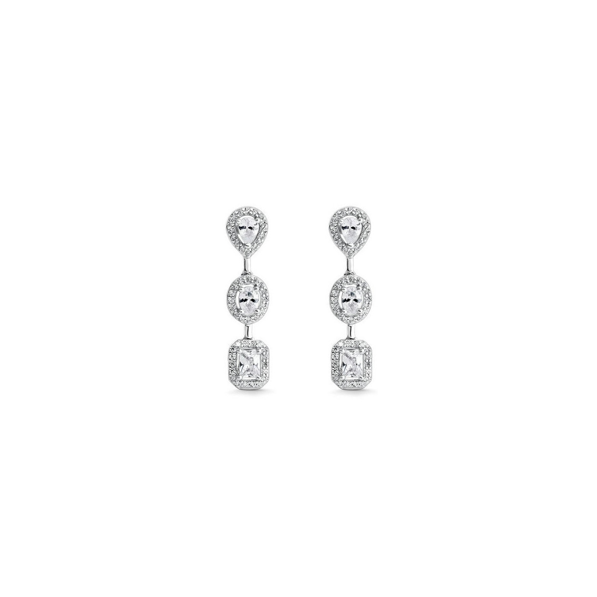 PENDIENTES ITEMPORALITY WEDDING CIRCONITAS CARRILES - SEA-101-206-UU