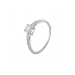 ANILLO ITEMPORALITY WEDDING PLATA - SRN-101-105-14