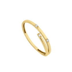 ANILLO ITEMPORALITY DORADO LUX ASIMÉTRICO - GRN-201-031-14
