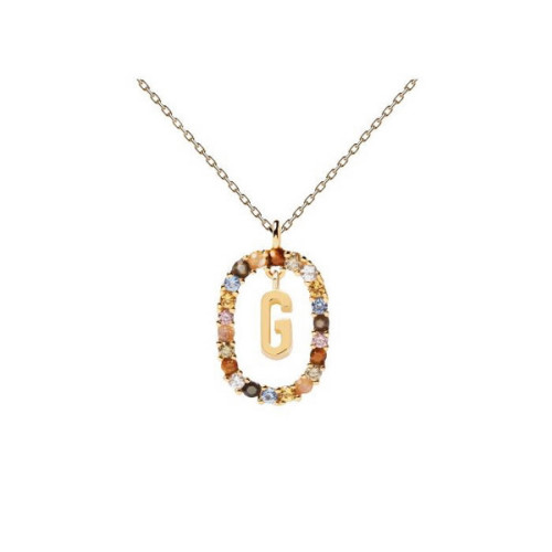 GARGANTILLA P DE PAOLA MULTICOLOR INICIAL G - CO01-266-U