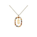 GARGANTILLA P DE PAOLA MULTICOLOR INICIAL G - CO01-266-U