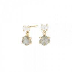 PENDIENTES ITEMPORALITY  PIEDRA LUNA - SEA-208-080-UU