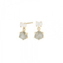 PENDIENTES ITEMPORALITY  PIEDRA LUNA - SEA-208-080-UU