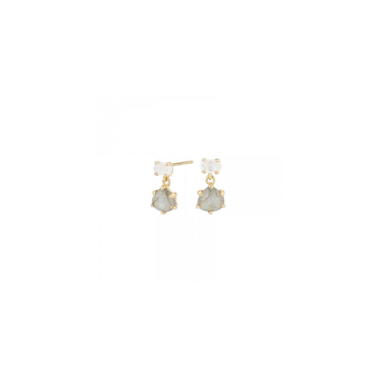 PENDIENTES ITEMPORALITY  PIEDRA LUNA - SEA-208-080-UU