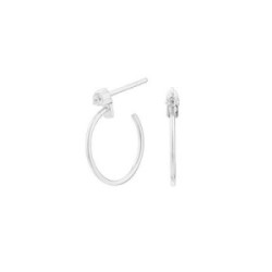 PENDIENTES ITEMPORALITY PLATA LISAS - SEA-101-044-01