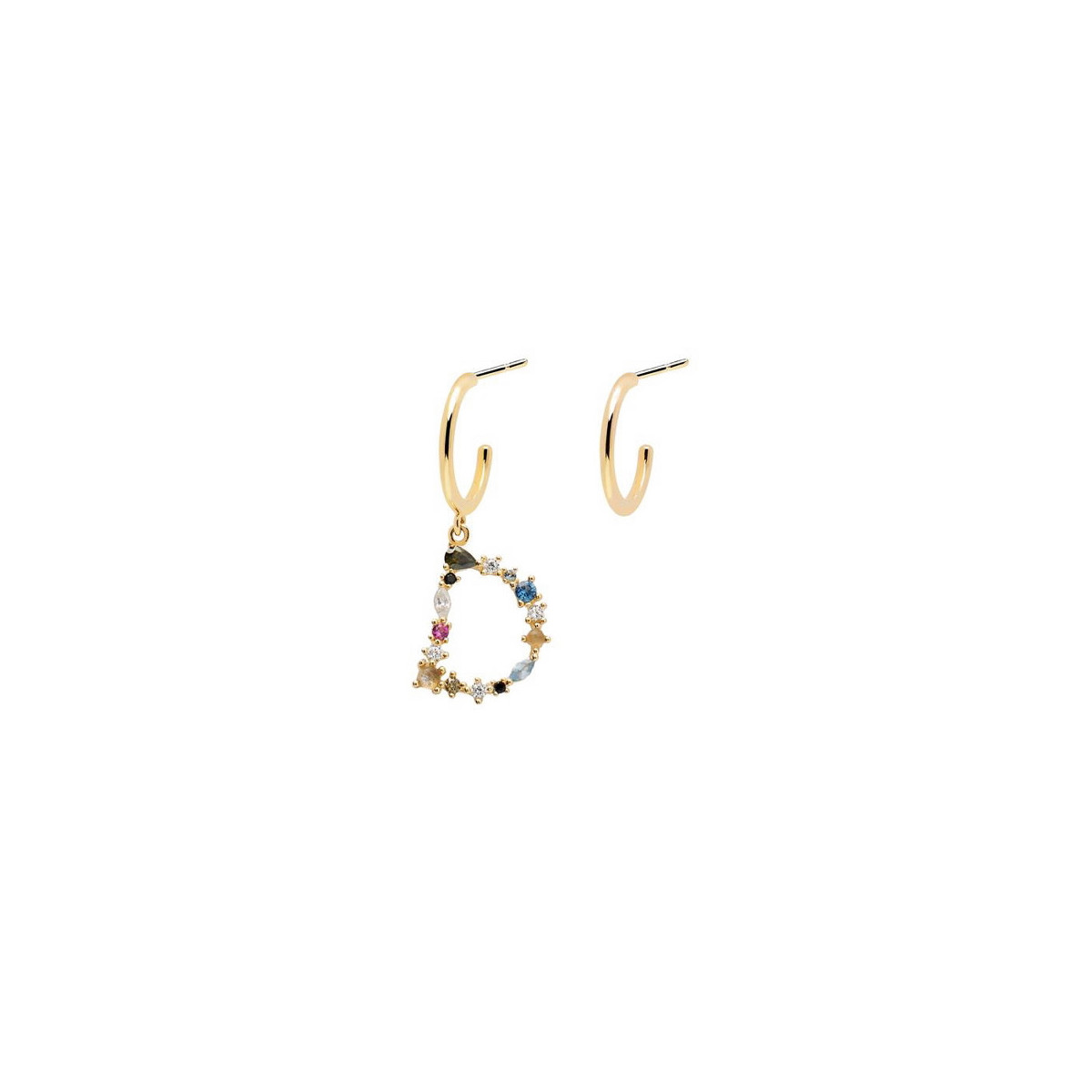 PENDIENTES P DE PAOLA INICIAL D - AR01-254-U