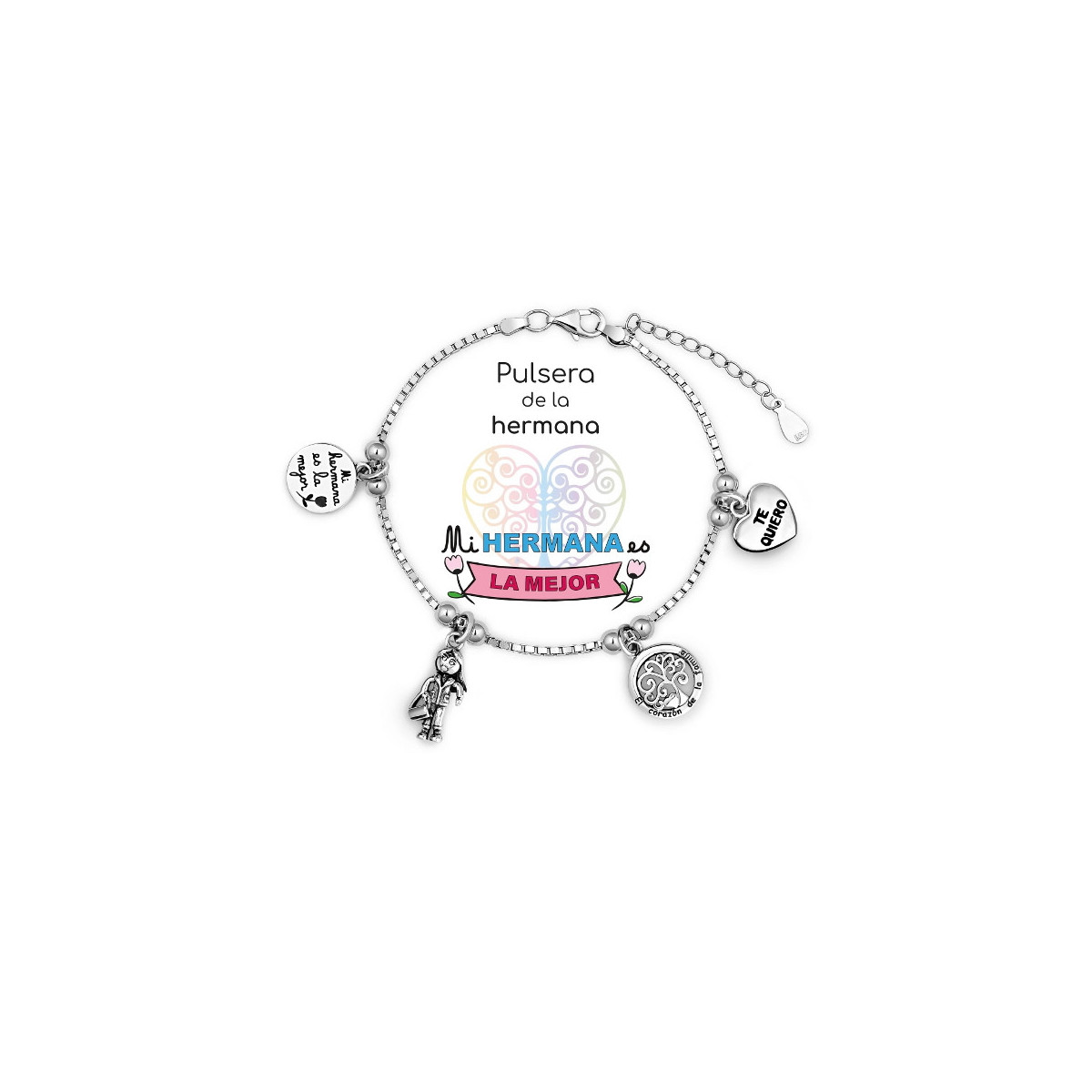 PULSERA PROMOJOYA CHAINS HERMANA - 9107869