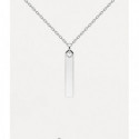 COLLAR DE PLATA FLAME - CO02-093-U