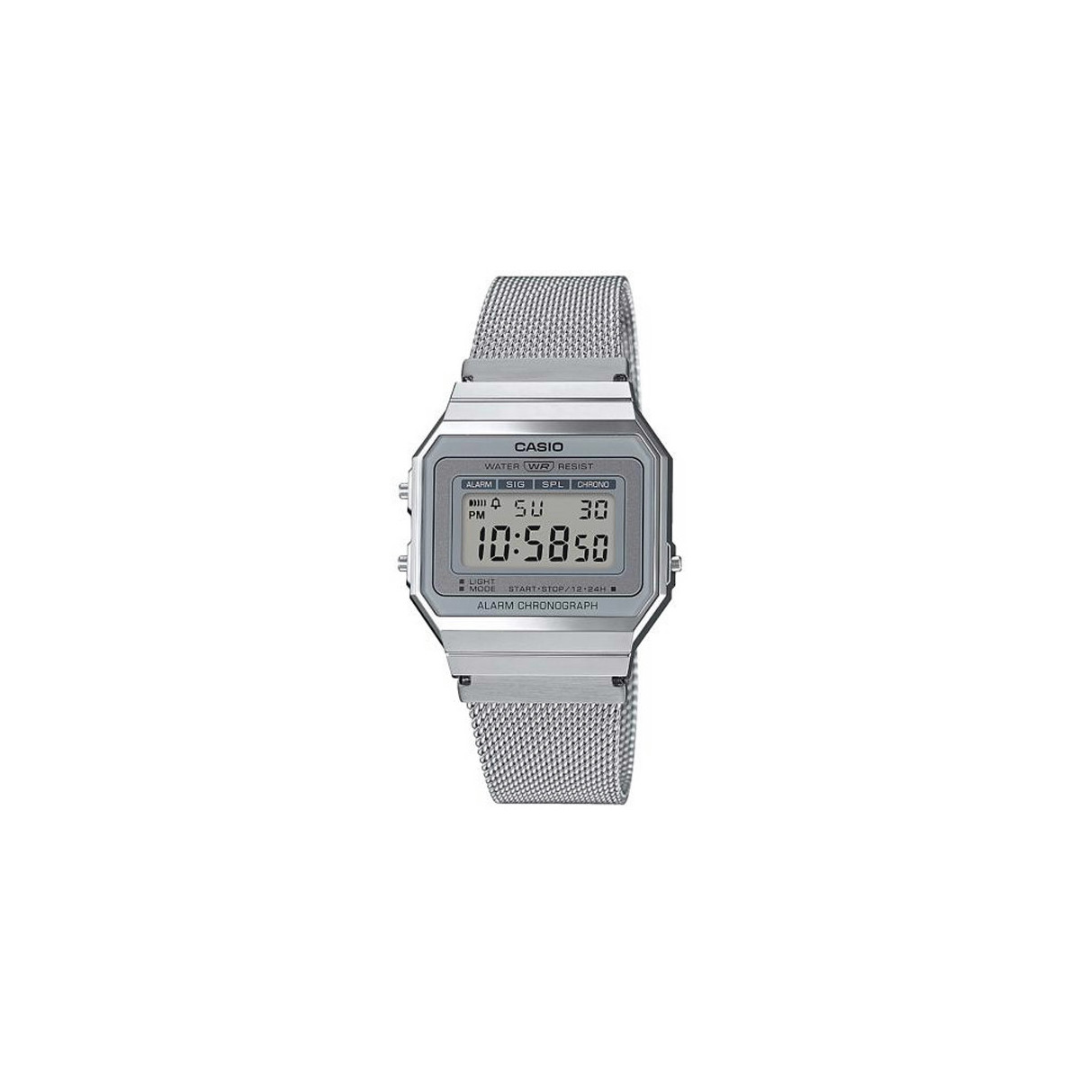 RELOJ CASIO PLATA VINTAGE - A700WEM-7AEF