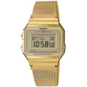 RELOJ CASIO DORADO AUTOMÁTICO VINTAGE - A700WEMG-9AEF
