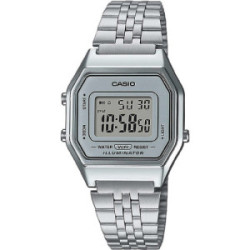 RELOJ CASIO PLATA FOR HER BASIC ARMY - LA680WEA-7EF
