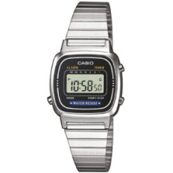 RELOJ CASIO PLATA FOR HER BASIC - LA670WEA-1EF