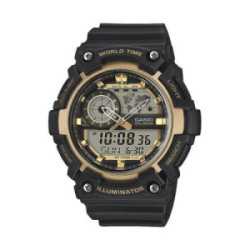 RELOJ CASIO EDIFICE BLACK DIGITAL - AEQ-200W-9AVEF