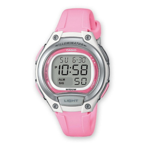 RELOJ CASIO DIGITAL FOR HER ROSA - LW-203-4AVEF