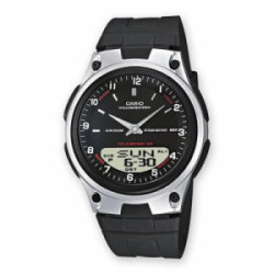 RELOJ CASIO DIGITAL DIGI-ANA CAUCHO - AW-80-1AVES