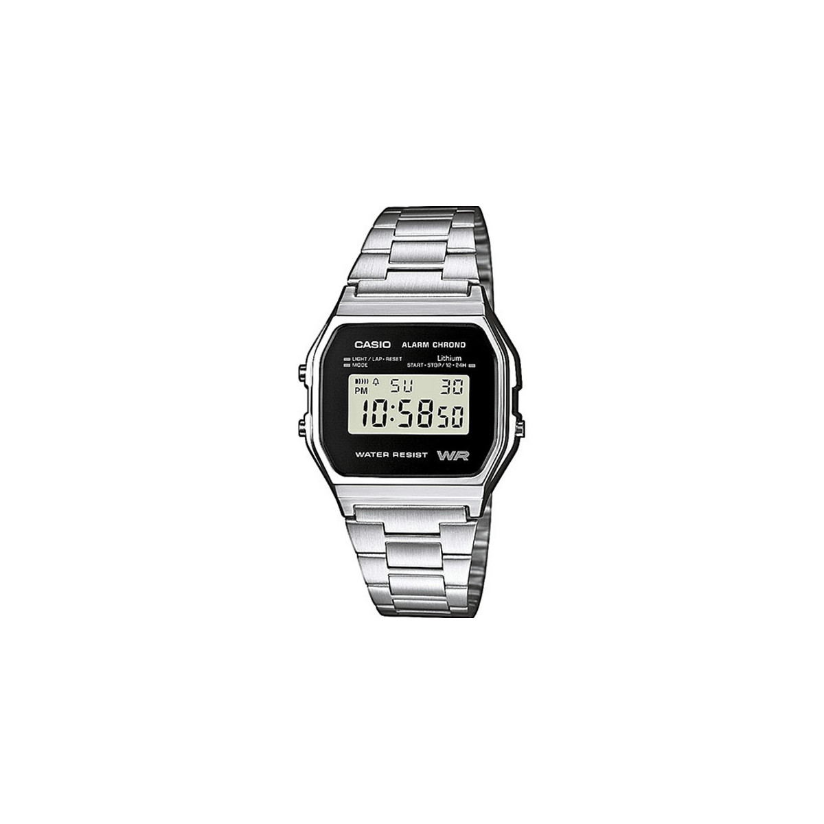 RELOJ CASIO DIGITAL ARMY ELEGANT MAN - A158WEA-1EF