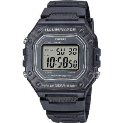 RELOJ CASIO NEGRO DIGITAL MAN - W-218H-8AVEF