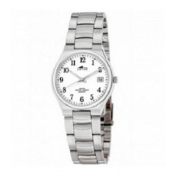 RELOJ LOTUS ESFERA BLANCA CALENDARIO - 15193/2