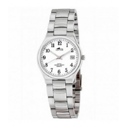 RELOJ LOTUS ESFERA BLANCA CALENDARIO - 15193/2