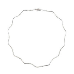 COLGANTE COMPROMISO ORO BLANCO RÍGIDO - M-2524040L45