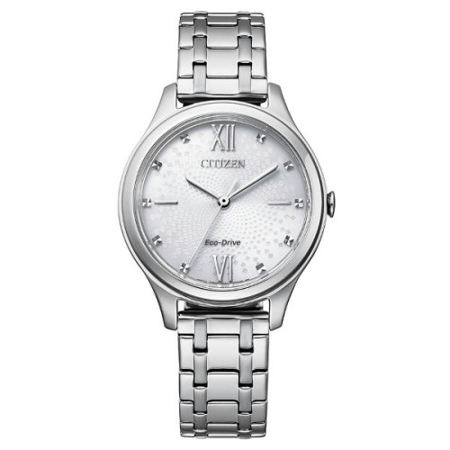 RELOJ CITIZEN ECODRIVE ESFERA BLANCA - EM0500-73A