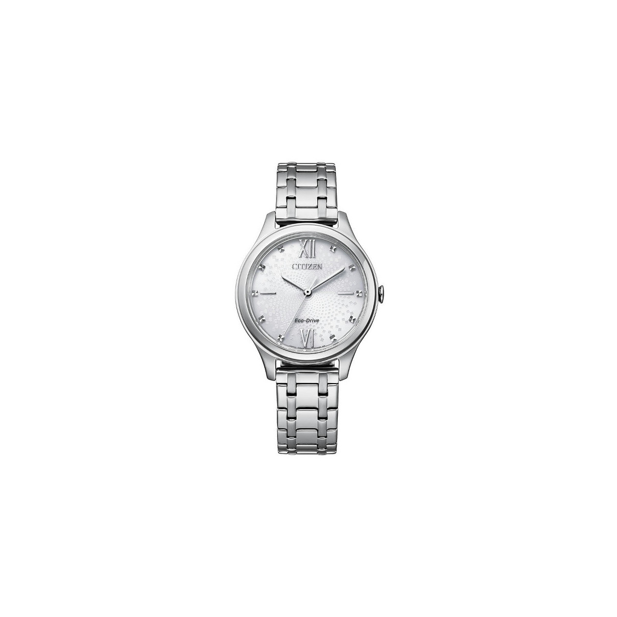 RELOJ CITIZEN ECODRIVE ESFERA BLANCA - EM0500-73A