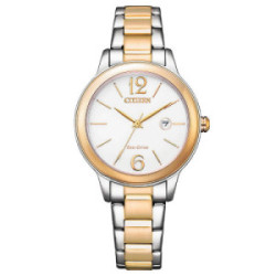 RELOJ CITIZEN ECODRIVE BICOLOR ROSA - EW2626-80A