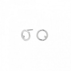 Pendientes Aro Plata - SEA-101-114-UU