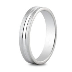 ALIANZA PLATA BICOLOR MATE LINEA LATE - 5740341
