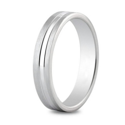 ALIANZA PLATA BICOLOR MATE LINEA LATE - 5740341