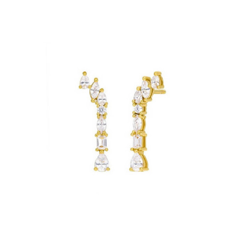 PENDIENTES MAREA MEDIO ARO - D02501/AG
